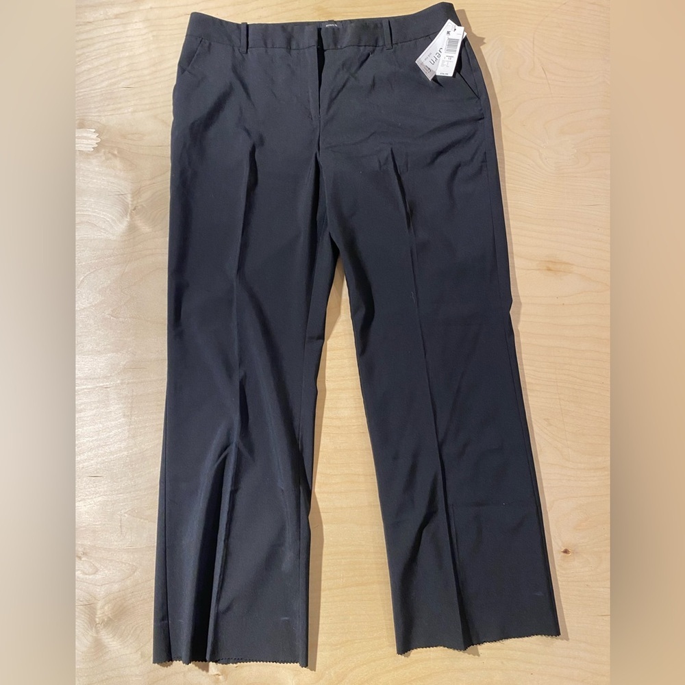 Attention Modern Fit Black Trousers (Will need to be Hemmed) Size 12 (QK)